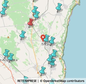 Mappa Via Olimpica, 73039 Tricase LE, Italia (6.07056)