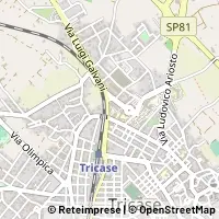 Karte Tricase