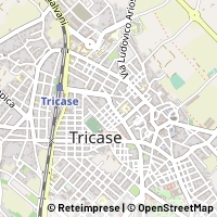 Kaart Tricase