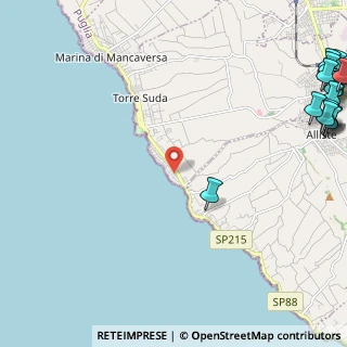 Mappa Via Taormina, 73055 Racale LE, Italia (4.392)