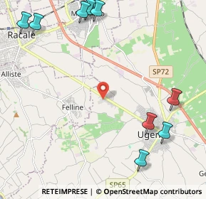 Mappa Zona Industriale, 73059 Ugento LE, Italia (3.41615)