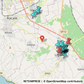 Mappa Zona Industriale, 73059 Ugento LE, Italia (2.6195)