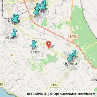 Mappa Zona Industriale, 73059 Ugento LE, Italia (3.38)