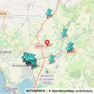 Mappa Via Oristano, 09070 Siamaggiore OR, Italia (5.013)