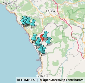 Mappa Via Fontana, 87020 Tortora CS, Italia (6.27929)