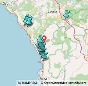 Mappa Via Fontana, 87020 Tortora CS, Italia (6.67588)