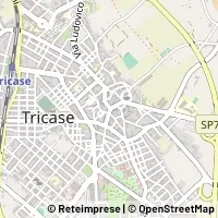 Hartă Tricase