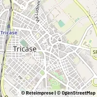 Hartă Tricase