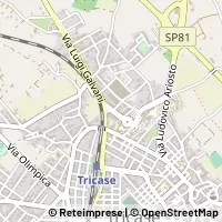 Kaart Tricase