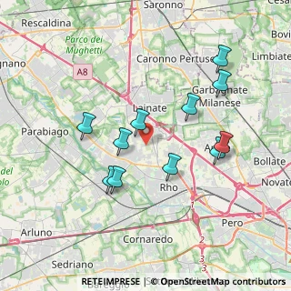 Mappa Via Prima Strada, 20020 Lainate MI, Italia (3.48727)