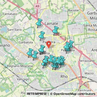 Mappa Via Prima Strada, 20020 Lainate MI, Italia (1.613)