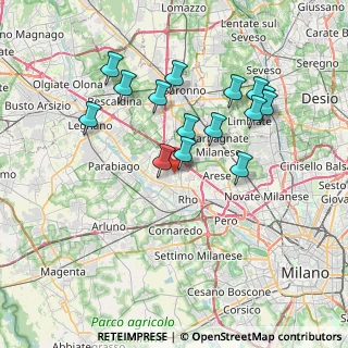 Mappa Via Prima Strada, 20020 Lainate MI, Italia (6.97733)