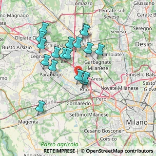 Mappa Via Prima Strada, 20020 Lainate MI, Italia (6.69833)