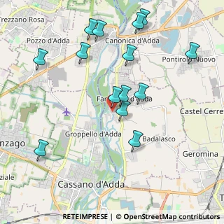 Mappa Via J Maritain, 24045 Fara Gera d'Adda BG, Italia (2.13071)
