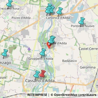 Mappa Via J Maritain, 24045 Fara Gera d'Adda BG, Italia (2.63417)