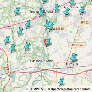 Mappa Via J Maritain, 24045 Fara Gera d'Adda BG, Italia (6.13)