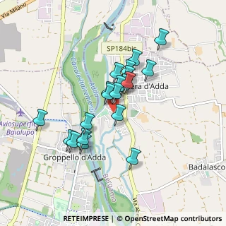 Mappa Via J Maritain, 24045 Fara Gera d'Adda BG, Italia (0.7125)