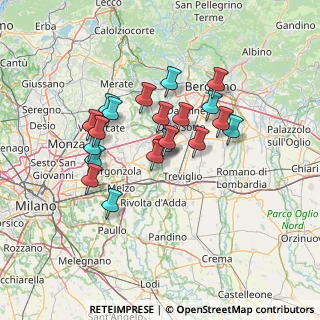 Mappa Via J Maritain, 24045 Fara Gera d'Adda BG, Italia (11.4455)