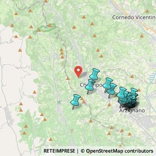 Mappa Via Corpegan, 36072 Chiampo VI, Italia (5.387)
