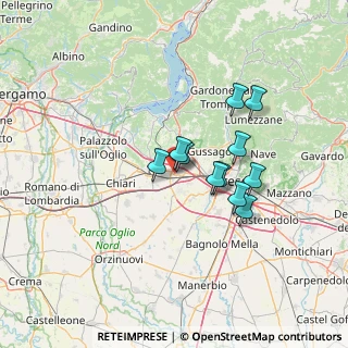Mappa Strada Statale, 25035 Ospitaletto BS, Italia (10.45545)
