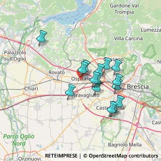 Mappa Strada Statale, 25035 Ospitaletto BS, Italia (6.00667)