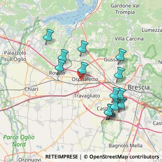 Mappa Strada Statale, 25035 Ospitaletto BS, Italia (7.89429)
