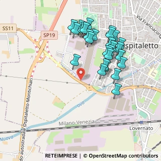 Mappa Strada Statale, 25035 Ospitaletto BS, Italia (0.49393)