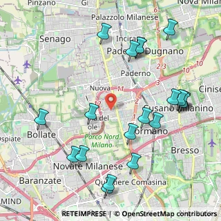 Mappa Via dell'Industria, 20032 Cormano MI, Italia (2.4365)