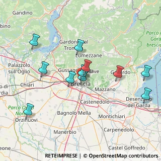 Mappa Via Chiesa Damiano, 25128 Concesio BS, Italia (14.68727)