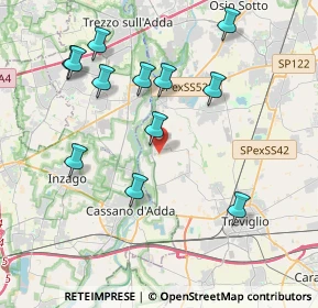 Mappa 24045 Fara Gera D'Adda BG, Italia (4.095)