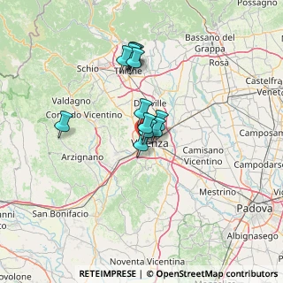 Mappa Via Battaglione Morbegno, 36100 Vicenza VI, Italia (10.03167)