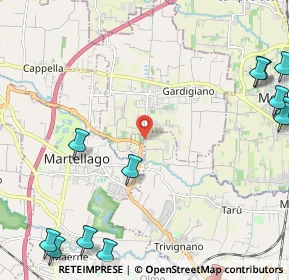 Mappa Via Ponte Nuovo, 30037 Scorzè VE, Italia (3.797)