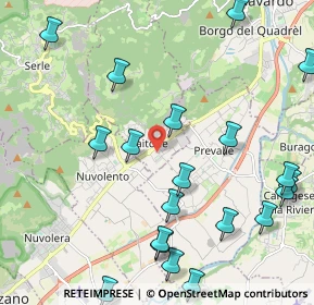 Mappa Viale Guglielmo Marconi, 25080 Prevalle BS, Italia (2.6465)