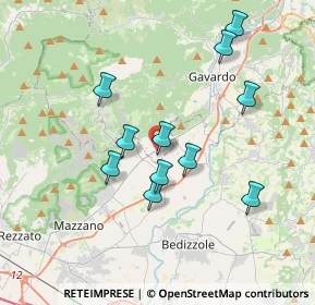 Mappa Viale Guglielmo Marconi, 25080 Prevalle BS, Italia (3.36091)