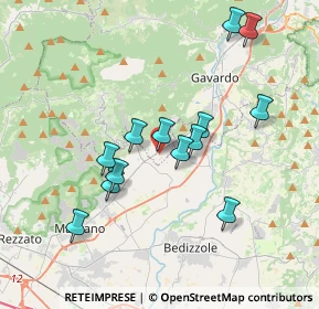 Mappa Viale Guglielmo Marconi, 25080 Prevalle BS, Italia (3.39769)