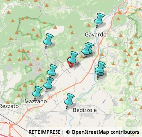 Mappa Viale Guglielmo Marconi, 25080 Prevalle BS, Italia (3.18455)