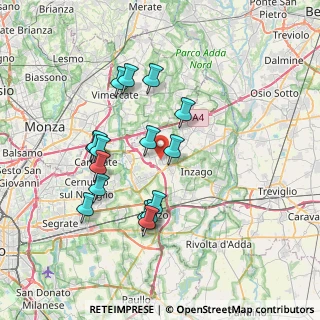 Mappa Via Aldo Moro, 20060 Gessate MI, Italia (6.84688)