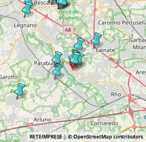 Mappa VIA PAPA GIOVANNI XXIII, 20014 Nerviano MI, Italia (5.0625)