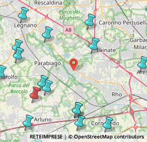 Mappa VIA PAPA GIOVANNI XXIII, 20014 Nerviano MI, Italia (6.402)