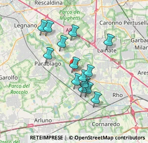 Mappa VIA PAPA GIOVANNI XXIII, 20014 Nerviano MI, Italia (2.89429)