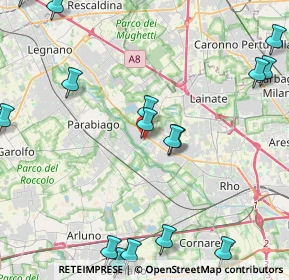 Mappa VIA PAPA GIOVANNI XXIII, 20014 Nerviano MI, Italia (5.88294)
