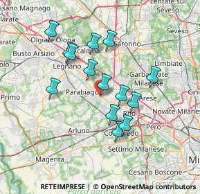 Mappa VIA PAPA GIOVANNI XXIII, 20014 Nerviano MI, Italia (6.17286)
