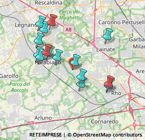 Mappa Viale Papa Giovanni XXIII, 20014 Nerviano MI, Italia (3.514)