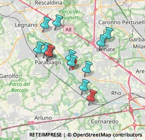 Mappa Viale Papa Giovanni XXIII, 20014 Nerviano MI, Italia (3.11231)