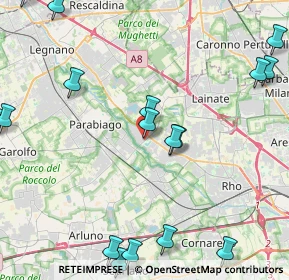 Mappa Viale Papa Giovanni XXIII, 20014 Nerviano MI, Italia (5.87824)