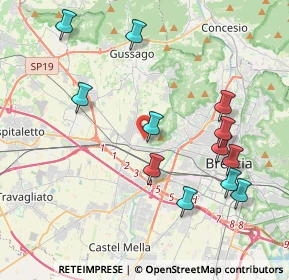 Mappa Via Nona, 25132 Brescia BS, Italia (4.29333)