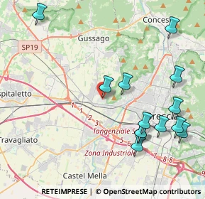 Mappa Via Nona, 25132 Brescia BS, Italia (4.77231)