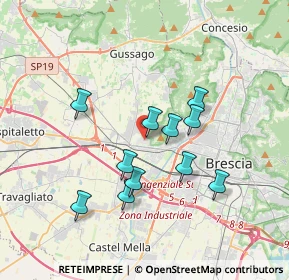 Mappa Via Nona, 25132 Brescia BS, Italia (3.08273)