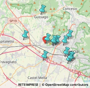 Mappa Via Nona, 25132 Brescia BS, Italia (3.31308)