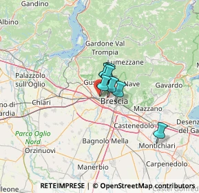 Mappa Via Nona, 25132 Brescia BS, Italia (25.91133)